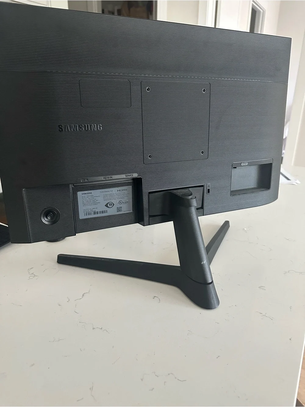 Samsung Black LED Monitor with V-Style Stand